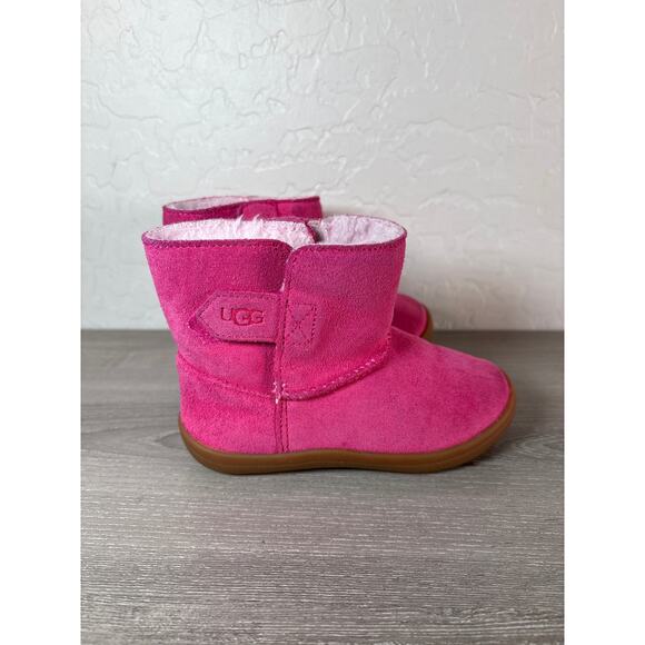 UGG Keelan II Boots – Pink Suede – Toddler Size 8 - Picture 4 of 8